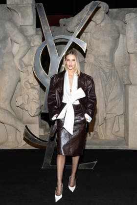 Rosie Huntington Whiteley Photocall of Saint Laurent Women Ready to Wear Fall Winter 2026 2027 Collection fashion show, during Paris Fashion Week on march 3rd 2026 Paris France Cyril Moreau Bestimage Photocall of Saint Laurent Women Ready to Wear Fall Winter 2026 2027 Collection fashion show, during Paris Fashion Week on march 3rd 2026 Paris France  Copyright: xCyrilxMoreaux xBestimagexCyrilxMoreaux xBestimagex