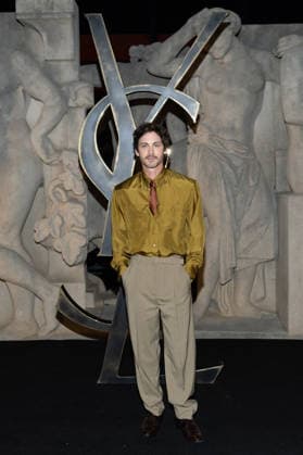 Logan Lerman Photocall of Saint Laurent Collection Femme Prêt à Porter Automne Hiver 2026 2027 fashion show during Paris Fashion Week on march 3rd 2026 Cyril Moreau Bestimage Photocall of Saint Laurent Women Ready to Wear Fall Winter 2026 2027 Collection fashion show, during Paris Fashion Week on march 3rd 2026 Paris France  Copyright: xCyrilxMoreaux xBestimagexCyrilxMoreaux xBestimagex
