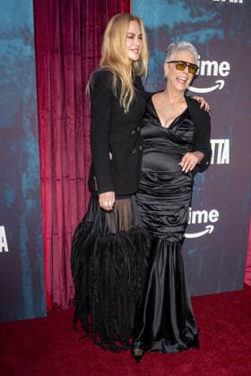 Prime Video s Scarpetta New York Premiere, New York, USA - 03 Mar 2026 (L-R) Nicole Kidman and Jamie Lee Curtis attend the Prime Video s Scarpetta New York Premiere at Regal Union Square. New York United States Copyright: xRonxAdarx xSOPAxImagesx _radar_scarpetta_20260303_01656