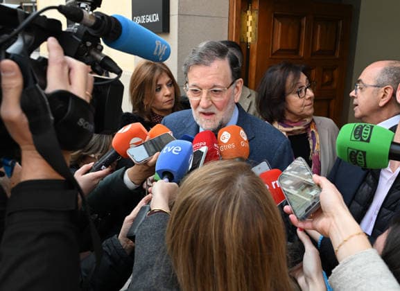 Funeral chapel for Fernando Ónega at the Casa de Galicia in Madrid Mariano Rajoy leaves the funeral chapel for Fernando Ónega at the Casa de Galicia in Madrid, on March 4, 2026, in Madrid Spain Journalist Fernando Ónega has died at the age of 78 JOURNALIST FERNANDO ÓNEGA WURNING CHAPEL CASA DE GALICIA MARCH 4, 2026 José Madrid Madrid Madrid Spain  Copyright: xJosÃ xOlivax 7336273