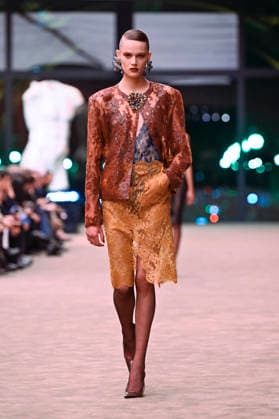 Saint Laurent fashion show Womens Ready to Wear Fall Winter 2026 2027 Collection during Paris Fashion Week PFW on March 3, 2026 Saint Laurent fashion show Womens Ready to Wear Fall Winter 2026 2027 Collection during Paris Fashion Week PFW on March 3, 2026 Paris France  Copyright: xAgencex xBestimagexAgencex xBestimagex