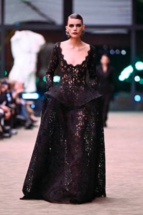 Saint Laurent fashion show Womens Ready to Wear Fall Winter 2026 2027 Collection during Paris Fashion Week PFW on March 3, 2026 Saint Laurent fashion show Womens Ready to Wear Fall Winter 2026 2027 Collection during Paris Fashion Week PFW on March 3, 2026 Paris France  Copyright: xAgencex xBestimagexAgencex xBestimagex