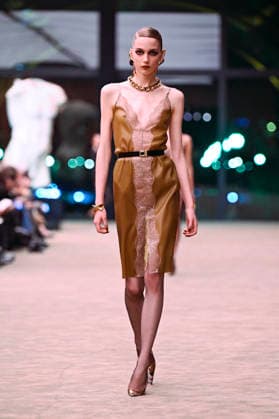Saint Laurent fashion show Womens Ready to Wear Fall Winter 2026 2027 Collection during Paris Fashion Week PFW on March 3, 2026 Saint Laurent fashion show Womens Ready to Wear Fall Winter 2026 2027 Collection during Paris Fashion Week PFW on March 3, 2026 Paris France  Copyright: xAgencex xBestimagexAgencex xBestimagex