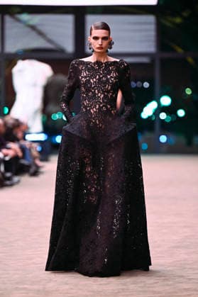 Saint Laurent fashion show Womens Ready to Wear Fall Winter 2026 2027 Collection during Paris Fashion Week PFW on March 3, 2026 Saint Laurent fashion show Womens Ready to Wear Fall Winter 2026 2027 Collection during Paris Fashion Week PFW on March 3, 2026 Paris France  Copyright: xAgencex xBestimagexAgencex xBestimagex