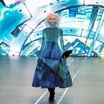 Paris fashion week Womenwear FALL WINTER 2026 2027 ANREALAGE 3rd March 2026 sylvie lefort photography MAXPPP 03 03 2026 @sylvie Lefort Photography MAXPPP 03 03 26 Models present creations from the Womenswear FALL WINTER 2026 2027collection by ANREALAGE during the Paris Fashion Week, in Paris, France 3rd March 2026 The presentation of the Womens collections from March 2nd to March 10th 26  Copyright: xMAXPPPxsylviexlefortxphotographyx LFR202603041452 LFR202603041452