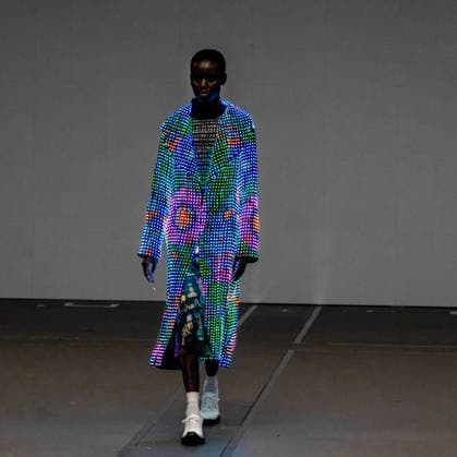 Paris fashion week Womenwear FALL WINTER 2026 2027 ANREALAGE 3rd March 2026 sylvie lefort photography MAXPPP 03 03 2026 @sylvie Lefort Photography MAXPPP 03 03 26 Models present creations from the Womenswear FALL WINTER 2026 2027collection by ANREALAGE during the Paris Fashion Week, in Paris, France 3rd March 2026 The presentation of the Womens collections from March 2nd to March 10th 26  Copyright: xMAXPPPxsylviexlefortxphotographyx LFR202603041460 LFR202603041460