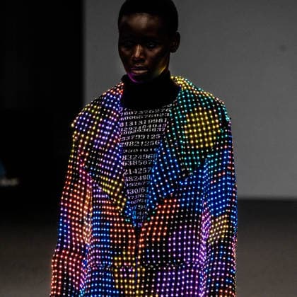 Paris fashion week Womenwear FALL WINTER 2026 2027 ANREALAGE 3rd March 2026 sylvie lefort photography MAXPPP 03 03 2026 @sylvie Lefort Photography MAXPPP 03 03 26 Models present creations from the Womenswear FALL WINTER 2026 2027collection by ANREALAGE during the Paris Fashion Week, in Paris, France 3rd March 2026 The presentation of the Womens collections from March 2nd to March 10th 26  Copyright: xMAXPPPxsylviexlefortxphotographyx LFR202603041463 LFR202603041463