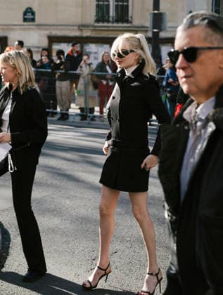 Kim Petras at Courrèges Collection Femme Prêt à Porter Automne Hiver 2026 2027 fashion show during Paris Fashion Week, March 4, 2026 Sam Delpech Bestimage Celebrities at Courrèges Women Ready to Wear Fall Winter 2026 2027 Collection fashion show, during Paris Fashion Week Paris France  Copyright: xSamxDelpechx xBestimagexSamxDelpechx xBestimagex