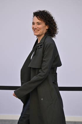 PFW Courreges Outside Arrivals Coralie Fargeat arriving at Courreges show during Fashion Week in Paris, France on March 4, 2026. Photo by Julien Reynaud APS-Medias ABACAPRESS.COM Paris France  Copyright: xReynaudxJulien APS-Medias ABACAx