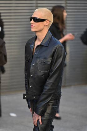 PFW Courreges Outside Arrivals Matteo Sinet arriving at Courreges show during Fashion Week in Paris, France on March 4, 2026. Photo by Julien Reynaud APS-Medias ABACAPRESS.COM Paris France  Copyright: xReynaudxJulien APS-Medias ABACAx
