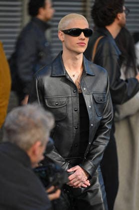 PFW Courreges Outside Arrivals Matteo Sinet arriving at Courreges show during Fashion Week in Paris, France on March 4, 2026. Photo by Julien Reynaud APS-Medias ABACAPRESS.COM Paris France  Copyright: xReynaudxJulien APS-Medias ABACAx