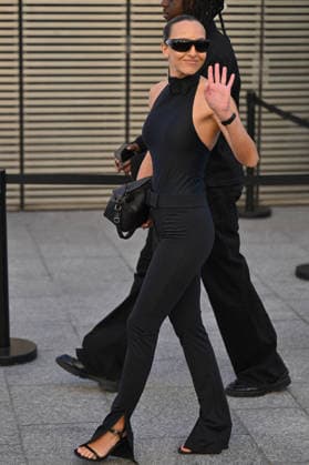 PFW Courreges Outside Arrivals Carla Ginola arriving at Courreges show during Fashion Week in Paris, France on March 4, 2026. Photo by Julien Reynaud APS-Medias ABACAPRESS.COM Paris France  Copyright: xReynaudxJulien APS-Medias ABACAx