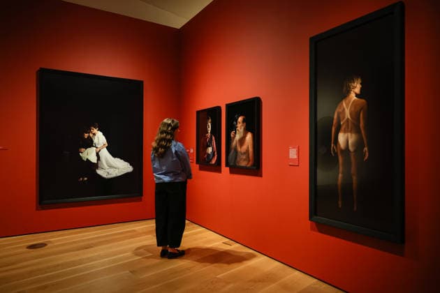 Catherine Opie: To Be Seen exhibition at the National Portrait Gallery, London, UK on 4 March 2026 Catherine Opie: To Be Seen at the National Portrait Gallery in London, UK, on 4 March 2026, the first major UK museum exhibition of photographic portraits by the American artist, bringing together over 80 works spanning three decades and exploring themes of social, political and individual identity., Credit:Pete Speller Avalon UK, London  Copyright: xPetexSpellerx xAvalonx 1080024086