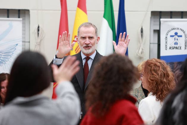 Felipe VI visits the Town Hall of Dos Hermanas Seville King Felipe VI visits the Comprehensive Care Center for People with Cerebral Palsy Aspace Seville On March 4, 2026 in Dos Hermanas, Seville Andalusia, Spain Felipe VI will tour the facilities of Aspace, to make visible the work of people with cerebral palsy and show the commitment and support of the Spanish institutions to promote the social participation of all people in this group 04 MARCH 2026 Rocí Dos Hermanas, Sevilla Andalucia Dos Hermanas, Sevilla Andalucia Spain  Copyright: xRocioxRuzx 7337271