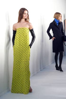 PFW - Courreges - Backstage - Womenswear Lulu Tenney poses backstage prior to the Courrèges Womenswear Fall Winter 2026-2027 show as part of Paris Fashion Week on March 04, 2026 in Paris, France. Photo by Gonzalez Alain-Gil ABACAPRESS.COM Paris Ile-de-France France  Copyright: xGonzalezxAlain-Gil ABACAx