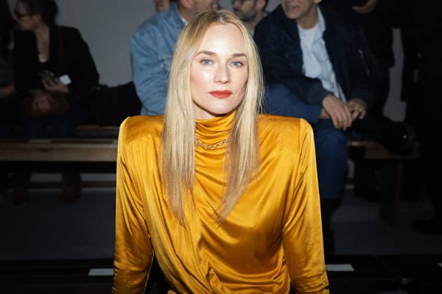 PFW - Balmain Front Row Diane Kruger on the front row of the Balmain fashion show as part of Paris Fashion Week Fall 2026 on March 4, 2026 in Paris, France. Photo by Alexis Jumeau ABACAPRESS.COM Paris France  Copyright: xJumeauxAlexis ABACAx