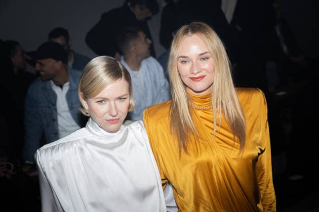 PFW - Balmain Front Row Naomi Watts and Diane Kruger on the front row of the Balmain fashion show as part of Paris Fashion Week Fall 2026 on March 4, 2026 in Paris, France. Photo by Alexis Jumeau ABACAPRESS.COM Paris France  Copyright: xJumeauxAlexis ABACAx