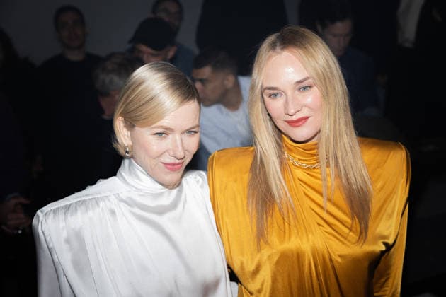 PFW - Balmain Front Row Naomi Watts and Diane Kruger on the front row of the Balmain fashion show as part of Paris Fashion Week Fall 2026 on March 4, 2026 in Paris, France. Photo by Alexis Jumeau ABACAPRESS.COM Paris France  Copyright: xJumeauxAlexis ABACAx