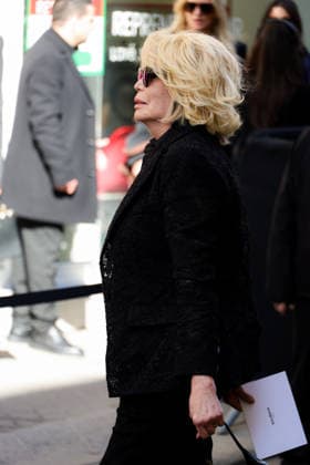 Paris Fashion Week People at Balmain Amanda Lear 453739 2026 03 04 Lear, Amanda  Copyright: xIvankaxVoisinx xStarfacex STAR_453739_008