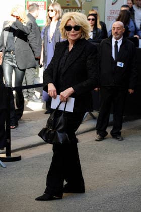 Paris Fashion Week People at Balmain Amanda Lear 453739 2026 03 04 Lear, Amanda  Copyright: xIvankaxVoisinx xStarfacex STAR_453739_009