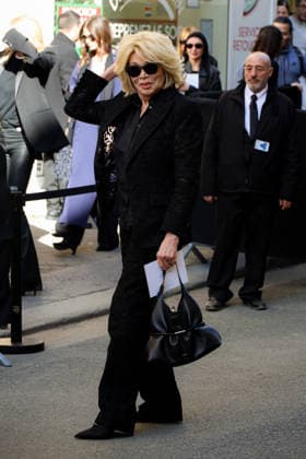 Paris Fashion Week People at Balmain Amanda Lear 453739 2026 03 04 Lear, Amanda  Copyright: xIvankaxVoisinx xStarfacex STAR_453739_010