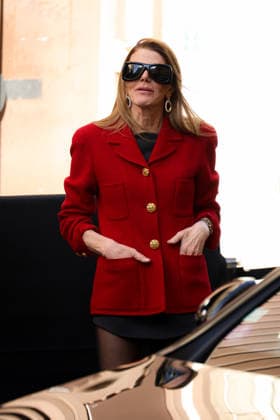 Paris Fashion Week People at the Balmain show Anna Dello Russo 453739 2026 03 04 Dello Russo, Anna  Copyright: xIvankaxVoisinx xStarfacex STAR_453739_016