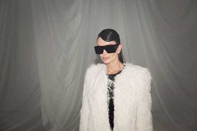 PFW - Balmain Front Row Guest on the front row of the Balmain fashion show as part of Paris Fashion Week Fall 2026 on March 4, 2026 in Paris, France. Photo by Alexis Jumeau ABACAPRESS.COM Paris France  Copyright: xJumeauxAlexis ABACAx