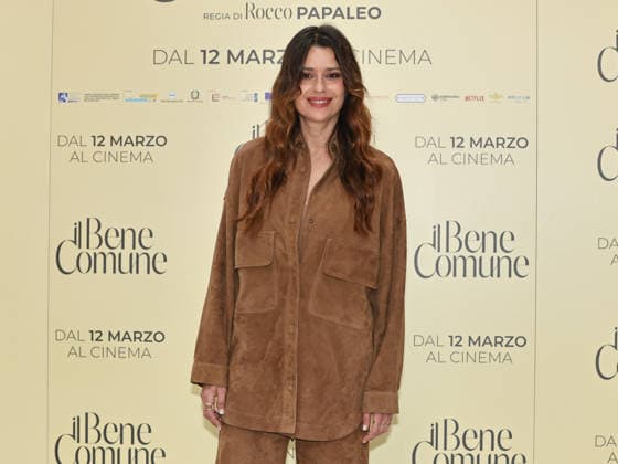 Rome, Le Meridien Hotel, photocall for the film The Common Good. Pictured: Claudia Pandolfi  Copyright: xMarcoxProvvisionatox xipa-agency.netx xMarcoxProvvisionatox IPA_Agency_IPA72370131