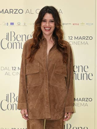 Rome, Le Meridien Hotel, photocall for the film The Common Good. Pictured: Claudia Pandolfi  Copyright: xMarcoxProvvisionatox xipa-agency.netx xMarcoxProvvisionatox IPA_Agency_IPA72370125