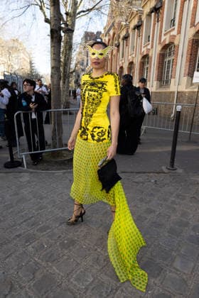 Celeste Epiphany Waite at the Arrivals at the Dries Van Noten Fashion Show Womens Ready to Wear Collection Fall Winter 2026 2027 during Paris Fashion Week PFW at Lycée Carnot, Paris, France, March 4th, 2026 Jeremy Melloul Bestimage Arrivals at the Dries Van Noten Fashion Show Ready to Wear Collection Fall Winter 2026 2027 during Paris Fashion Week on March 4th, 2026  Copyright: xJeremyxMelloulx xBestimagexJeremyxMelloulx xBestimagex