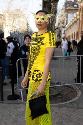Celeste Epiphany Waite at the Arrivals at the Dries Van Noten Fashion Show Womens Ready to Wear Collection Fall Winter 2026 2027 during Paris Fashion Week PFW at Lycée Carnot, Paris, France, March 4th, 2026 Jeremy Melloul Bestimage Arrivals at the Dries Van Noten Fashion Show Ready to Wear Collection Fall Winter 2026 2027 during Paris Fashion Week on March 4th, 2026  Copyright: xJeremyxMelloulx xBestimagexJeremyxMelloulx xBestimagex