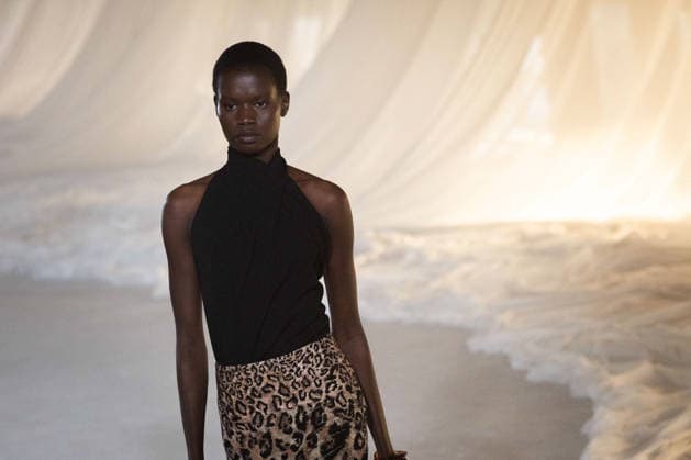 PFW - Balmain Runway A model walks the runway during the Balmain Womenswear Fall Winter 2026-2027 show as part of Paris Fashion Week on March 04, 2026 in Paris, France. Photo by Alexis Jumeau ABACAPRESS.COM Paris France  Copyright: xJumeauxAlexis ABACAx