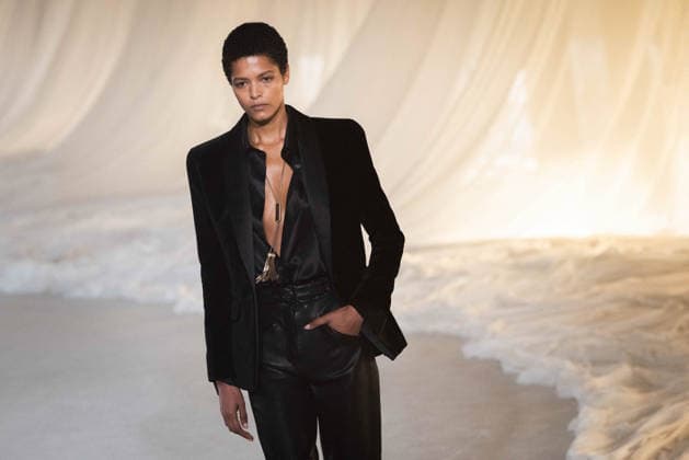 PFW - Balmain Runway A model walks the runway during the Balmain Womenswear Fall Winter 2026-2027 show as part of Paris Fashion Week on March 04, 2026 in Paris, France. Photo by Alexis Jumeau ABACAPRESS.COM Paris France  Copyright: xJumeauxAlexis ABACAx