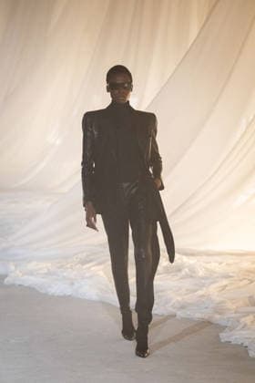 PFW - Balmain Runway A model walks the runway during the Balmain Womenswear Fall Winter 2026-2027 show as part of Paris Fashion Week on March 04, 2026 in Paris, France. Photo by Alexis Jumeau ABACAPRESS.COM Paris France  Copyright: xJumeauxAlexis ABACAx