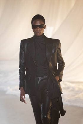 PFW - Balmain Runway A model walks the runway during the Balmain Womenswear Fall Winter 2026-2027 show as part of Paris Fashion Week on March 04, 2026 in Paris, France. Photo by Alexis Jumeau ABACAPRESS.COM Paris France  Copyright: xJumeauxAlexis ABACAx