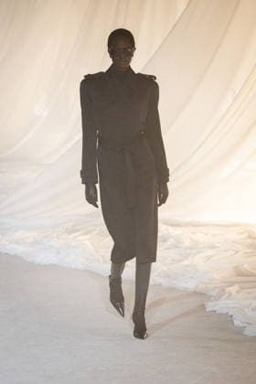 PFW - Balmain Runway A model walks the runway during the Balmain Womenswear Fall Winter 2026-2027 show as part of Paris Fashion Week on March 04, 2026 in Paris, France. Photo by Alexis Jumeau ABACAPRESS.COM Paris France  Copyright: xJumeauxAlexis ABACAx
