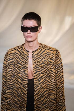 PFW - Balmain Runway A model walks the runway during the Balmain Womenswear Fall Winter 2026-2027 show as part of Paris Fashion Week on March 04, 2026 in Paris, France. Photo by Alexis Jumeau ABACAPRESS.COM Paris France  Copyright: xJumeauxAlexis ABACAx