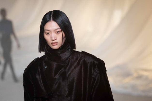 PFW - Balmain Runway A model walks the runway during the Balmain Womenswear Fall Winter 2026-2027 show as part of Paris Fashion Week on March 04, 2026 in Paris, France. Photo by Alexis Jumeau ABACAPRESS.COM Paris France  Copyright: xJumeauxAlexis ABACAx