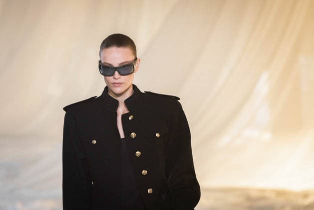 PFW - Balmain Runway A model walks the runway during the Balmain Womenswear Fall Winter 2026-2027 show as part of Paris Fashion Week on March 04, 2026 in Paris, France. Photo by Alexis Jumeau ABACAPRESS.COM Paris France  Copyright: xJumeauxAlexis ABACAx