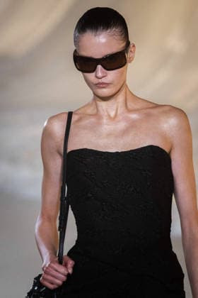 PFW - Balmain Runway A model walks the runway during the Balmain Womenswear Fall Winter 2026-2027 show as part of Paris Fashion Week on March 04, 2026 in Paris, France. Photo by Alexis Jumeau ABACAPRESS.COM Paris France  Copyright: xJumeauxAlexis ABACAx