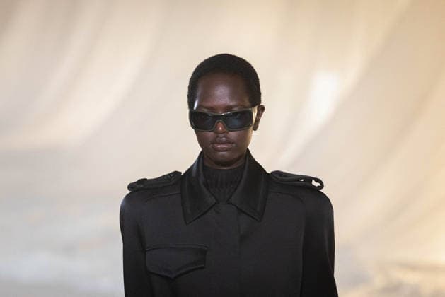 PFW - Balmain Runway A model walks the runway during the Balmain Womenswear Fall Winter 2026-2027 show as part of Paris Fashion Week on March 04, 2026 in Paris, France. Photo by Alexis Jumeau ABACAPRESS.COM Paris France  Copyright: xJumeauxAlexis ABACAx