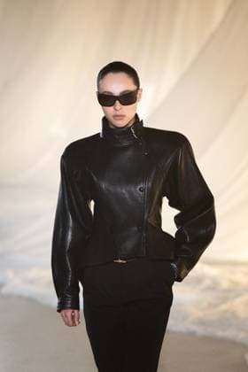 PFW - Balmain Runway A model walks the runway during the Balmain Womenswear Fall Winter 2026-2027 show as part of Paris Fashion Week on March 04, 2026 in Paris, France. Photo by Alexis Jumeau ABACAPRESS.COM Paris France  Copyright: xJumeauxAlexis ABACAx