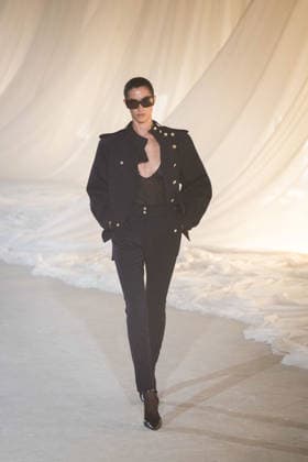 PFW - Balmain Runway A model walks the runway during the Balmain Womenswear Fall Winter 2026-2027 show as part of Paris Fashion Week on March 04, 2026 in Paris, France. Photo by Alexis Jumeau ABACAPRESS.COM Paris France  Copyright: xJumeauxAlexis ABACAx