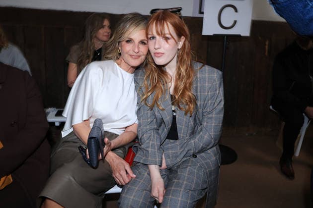 PFW - Stella McCartney Front Row Helen Hunt and her daughter Makena Lei Carnahan on the front row of the Stella McCartney fashion show during Paris Fashion Week on March 4, 2026 in Paris, France. Photo by Jerome Domine ABACAPRESS.COM Paris France  Copyright: xDominexJerome ABACAx