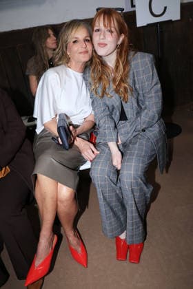 PFW - Stella McCartney Front Row Helen Hunt and her daughter Makena Lei Carnahan on the front row of the Stella McCartney fashion show during Paris Fashion Week on March 4, 2026 in Paris, France. Photo by Jerome Domine ABACAPRESS.COM Paris France  Copyright: xDominexJerome ABACAx