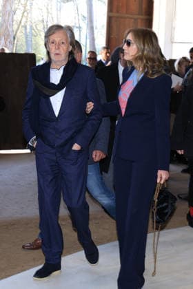 PFW - Stella McCartney Front Row Paul McCartney and Nancy Shevell on the front row of the Stella McCartney fashion show during Paris Fashion Week on March 4, 2026 in Paris, France. Photo by Jerome Domine ABACAPRESS.COM Paris France  Copyright: xDominexJerome ABACAx