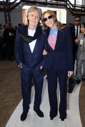 PFW - Stella McCartney Front Row Paul McCartney and Nancy Shevell on the front row of the Stella McCartney fashion show during Paris Fashion Week on March 4, 2026 in Paris, France. Photo by Jerome Domine ABACAPRESS.COM Paris France  Copyright: xDominexJerome ABACAx