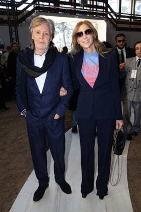 PFW - Stella McCartney Front Row Paul McCartney and Nancy Shevell on the front row of the Stella McCartney fashion show during Paris Fashion Week on March 4, 2026 in Paris, France. Photo by Jerome Domine ABACAPRESS.COM Paris France  Copyright: xDominexJerome ABACAx
