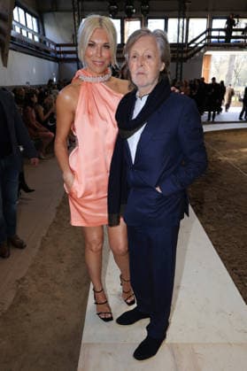 PFW - Stella McCartney Front Row Hannah Waddingham and Paul McCartney on the front row of the Stella McCartney fashion show during Paris Fashion Week on March 4, 2026 in Paris, France. Photo by Jerome Domine ABACAPRESS.COM Paris France  Copyright: xDominexJerome ABACAx