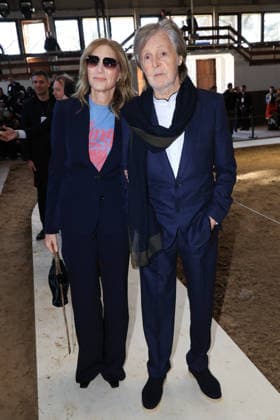 PFW - Stella McCartney Front Row Paul McCartney and Nancy Shevell on the front row of the Stella McCartney fashion show during Paris Fashion Week on March 4, 2026 in Paris, France. Photo by Jerome Domine ABACAPRESS.COM Paris France  Copyright: xDominexJerome ABACAx